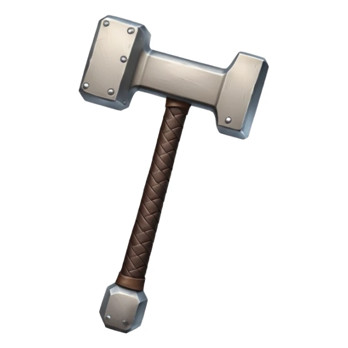 Thor's hammer sticker