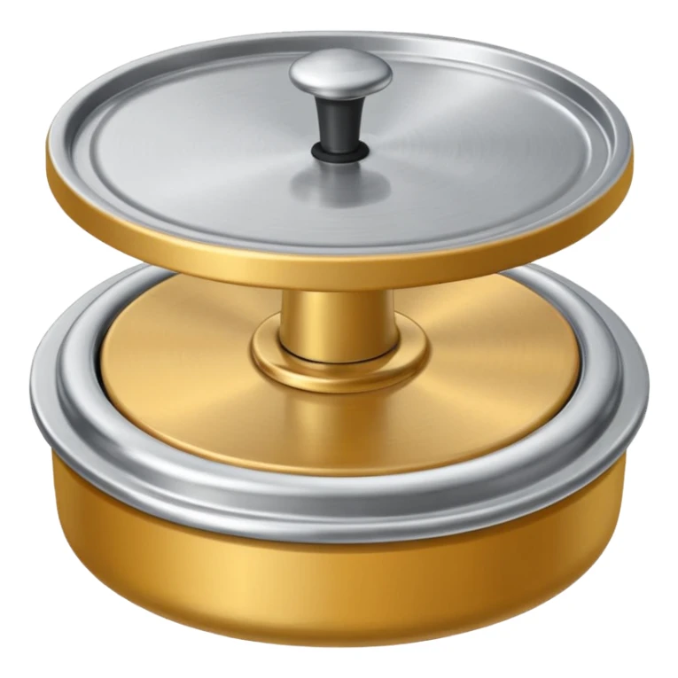 Pot Lid with a knob  sticker