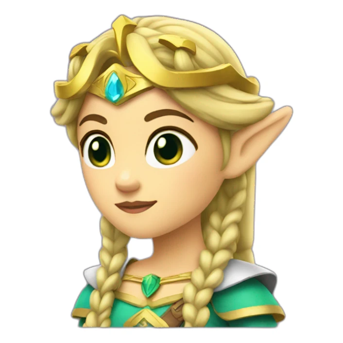 princesse zelda sticker