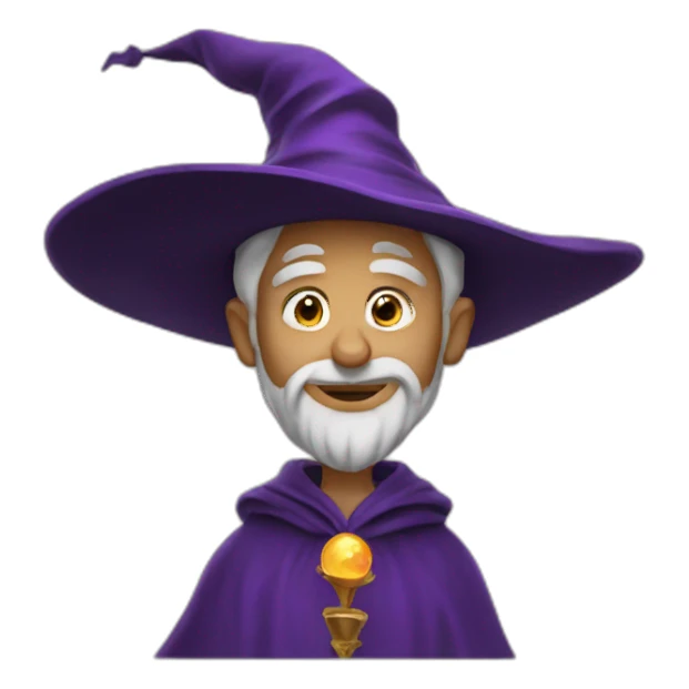 Magic sorcerer sticker