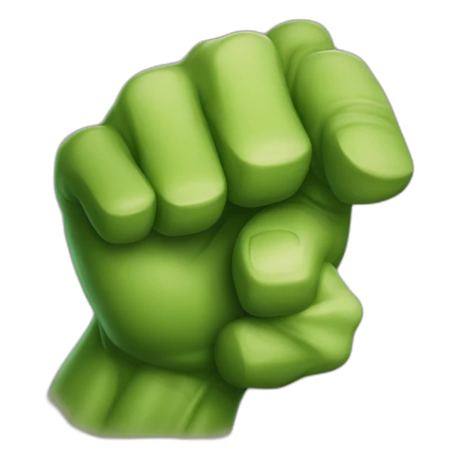 Hulk giving a thumbs up sticker
