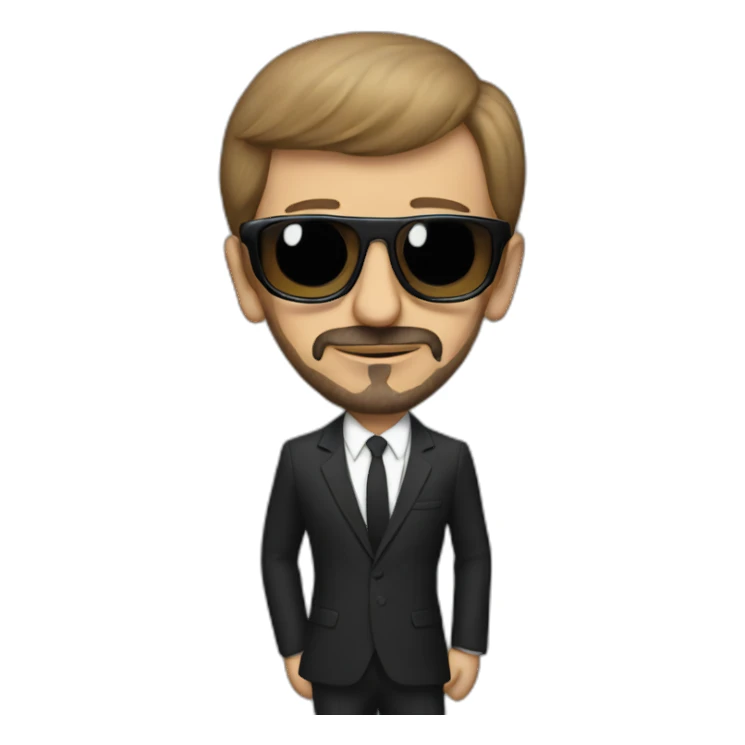 Ringo Starr  in the suit sticker