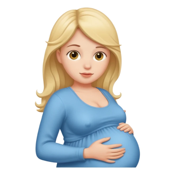 Pregnant Argenti from Honkai Star Rail sticker