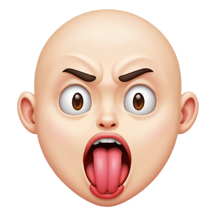 Human version of this emoji 😛 crazier  sticker