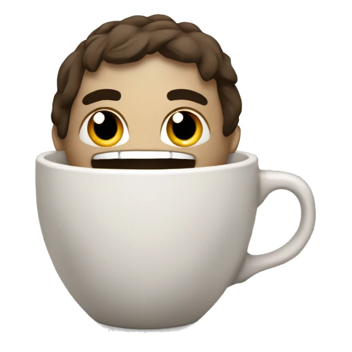 Teetasse mit Kaka  sticker