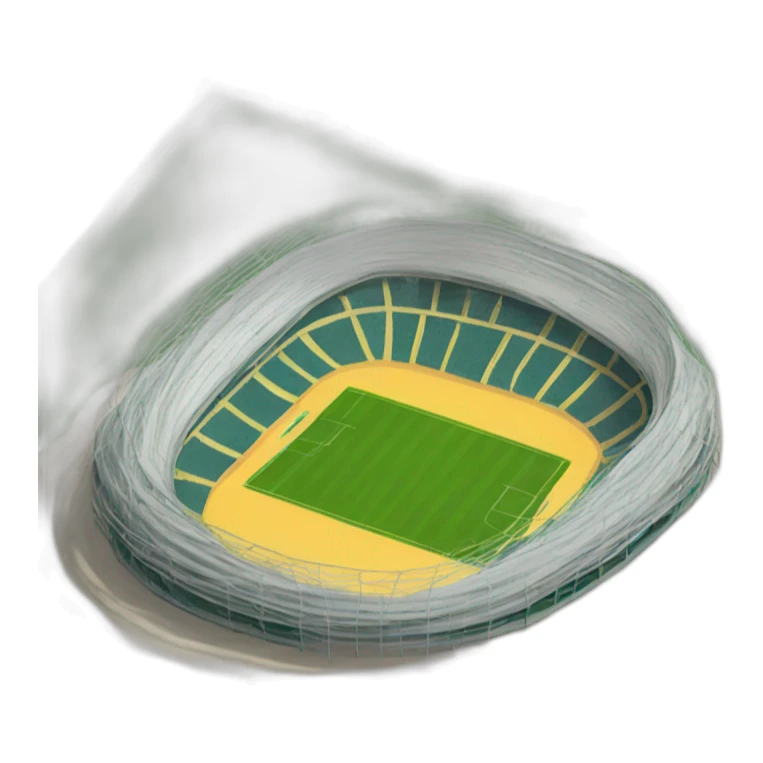 Sports ground facility under construction sticker