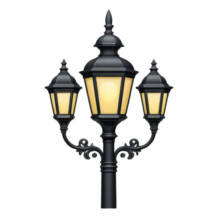 street lamp sticker