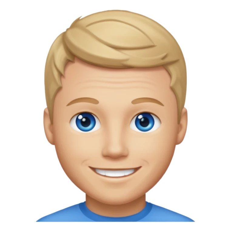 Brian Littrell with blue eyes sticker