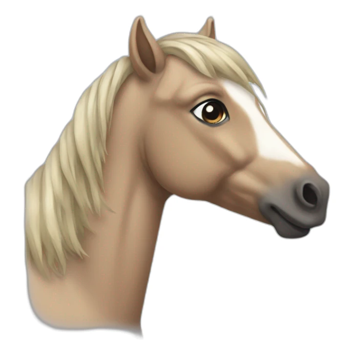 Little horse sticker