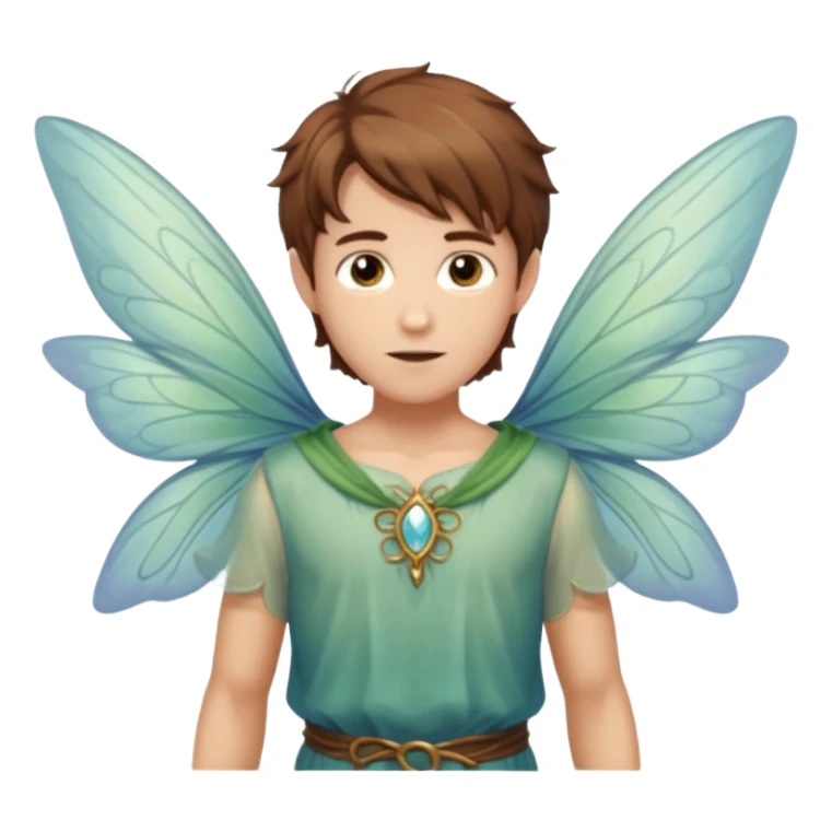 male fairy sticker
