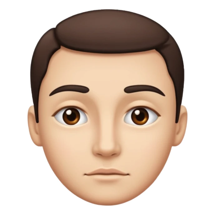 Face with eyebrow raising up sticker