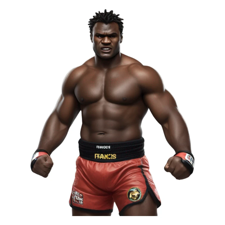 Francis ngannou sticker