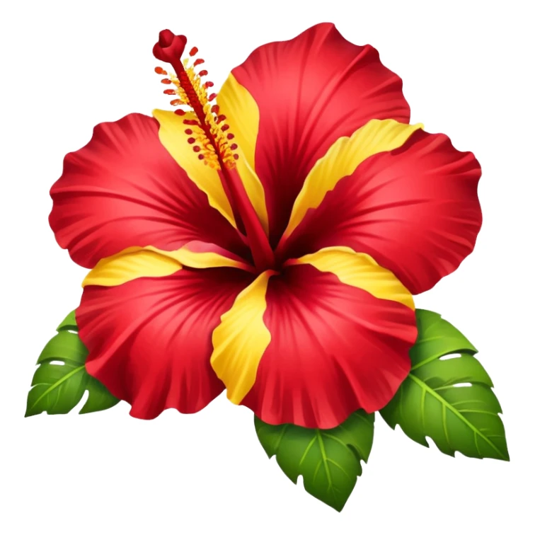flower hawaian sticker