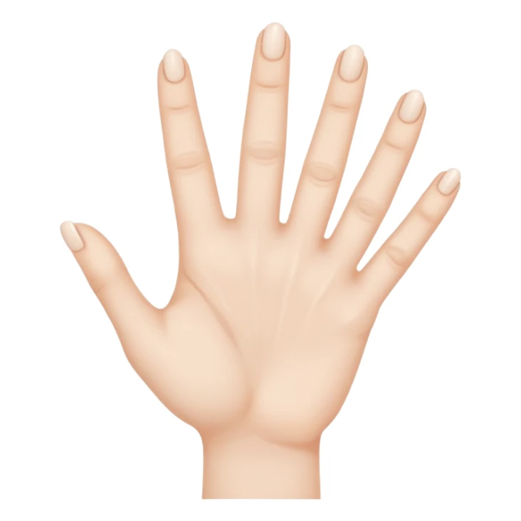 Yvl hand symbol sticker