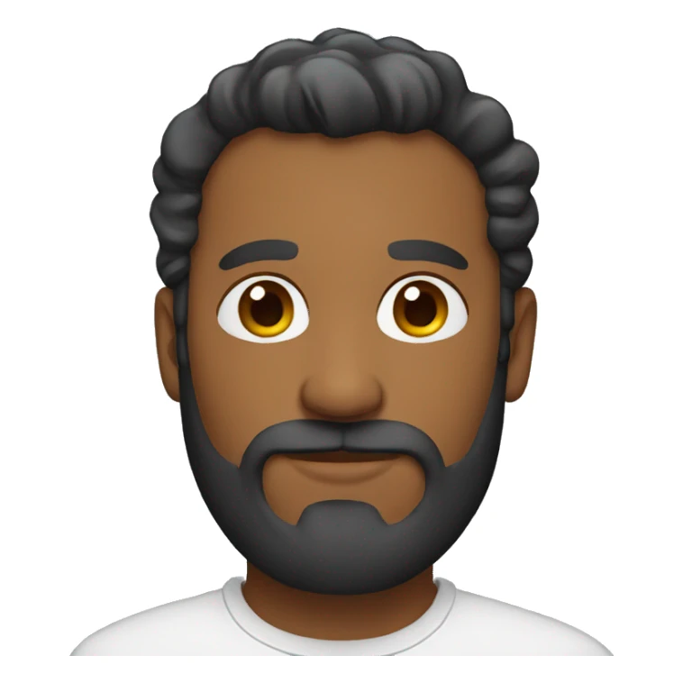 father with beard sticker