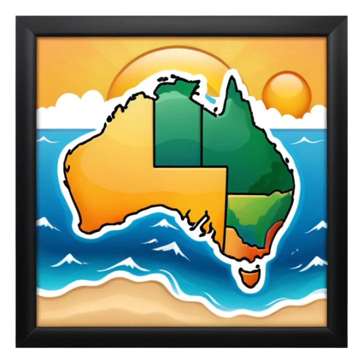 Australia sticker