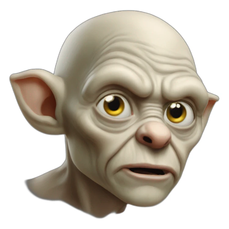 Think Golum sticker