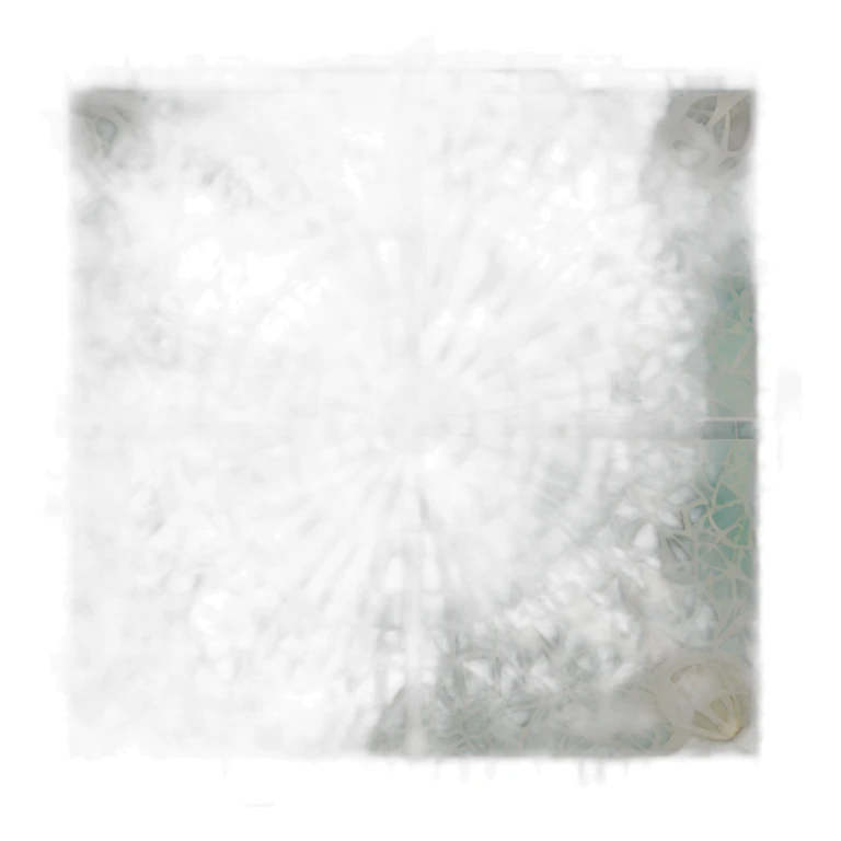 Inlay mosaic glass window sticker