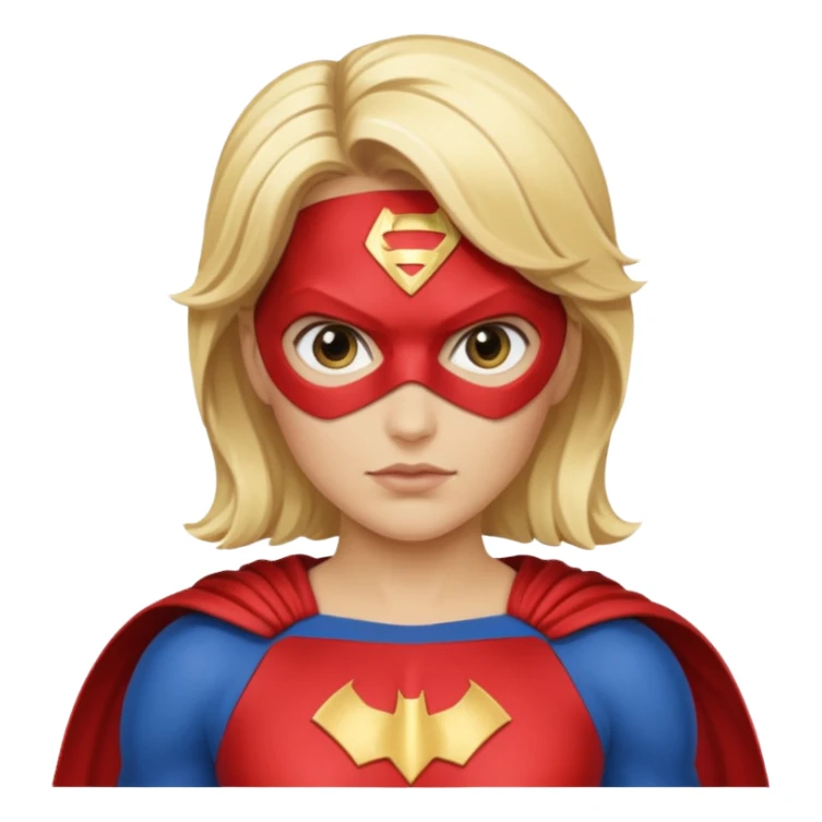 Flash super hero women blonde sticker