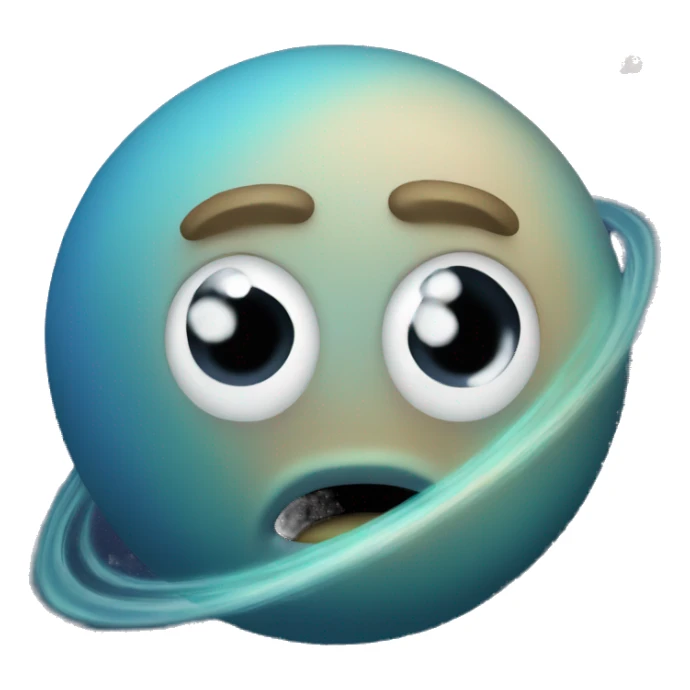 neptune planet sticker