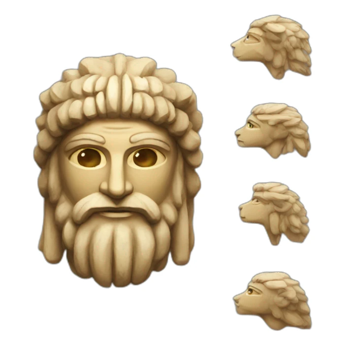 ancient-mesopotamian-god sticker