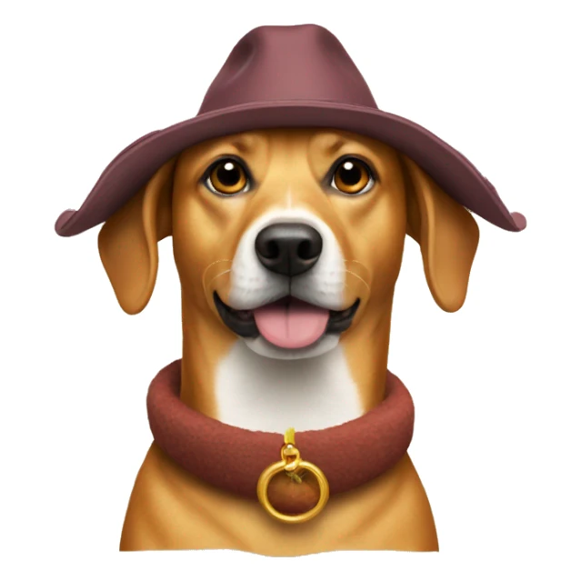 Sauage dog with duck hat sticker