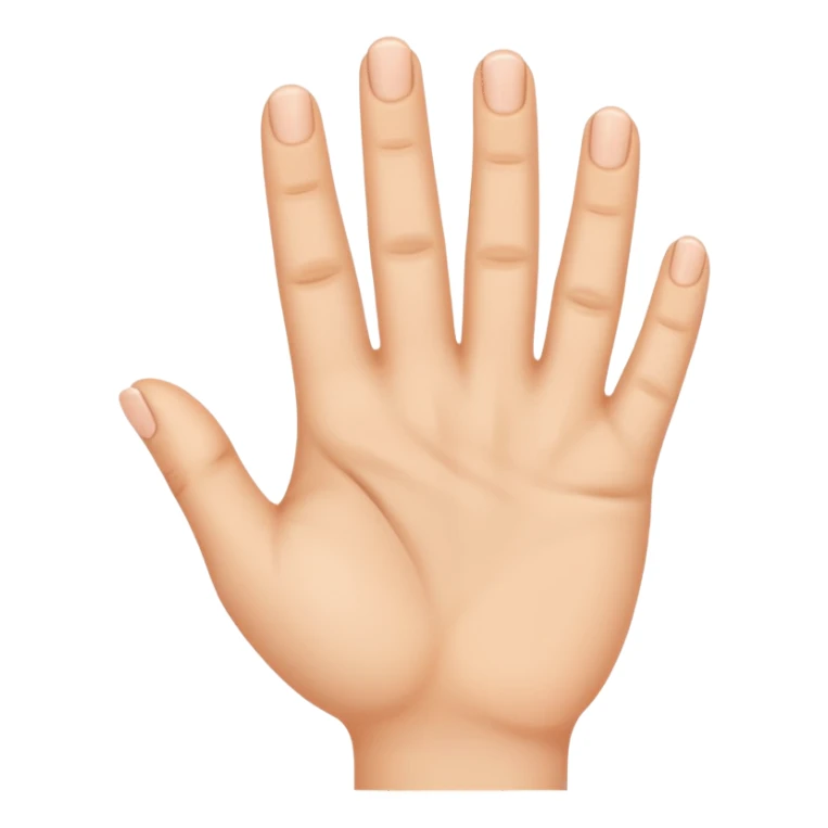 Hand fingering sticker