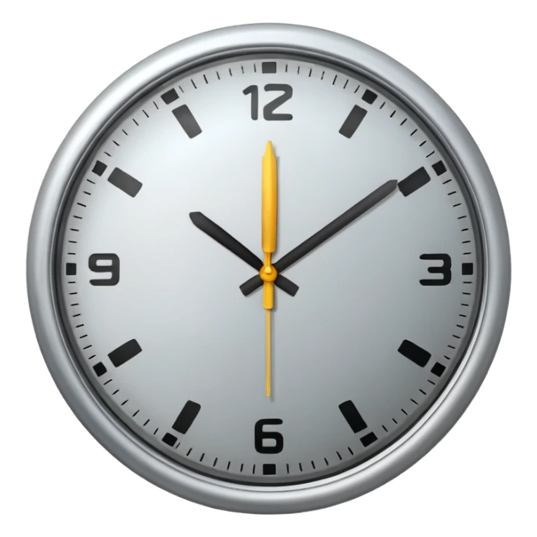 Clock it emoji  sticker