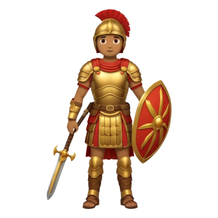 roman soldier fullbody sticker