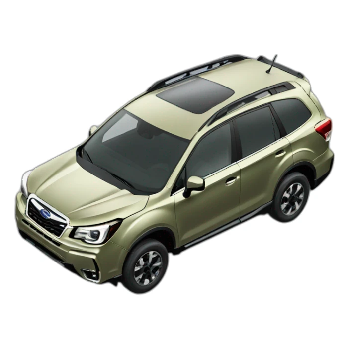 Magnetite Subaru forester wilderness sticker