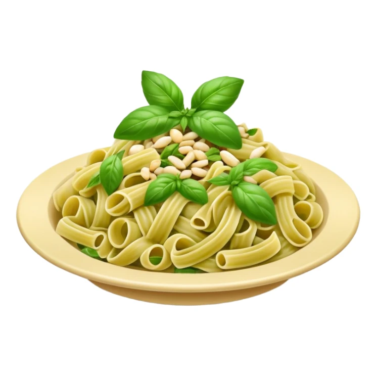 Pesto pasta sticker