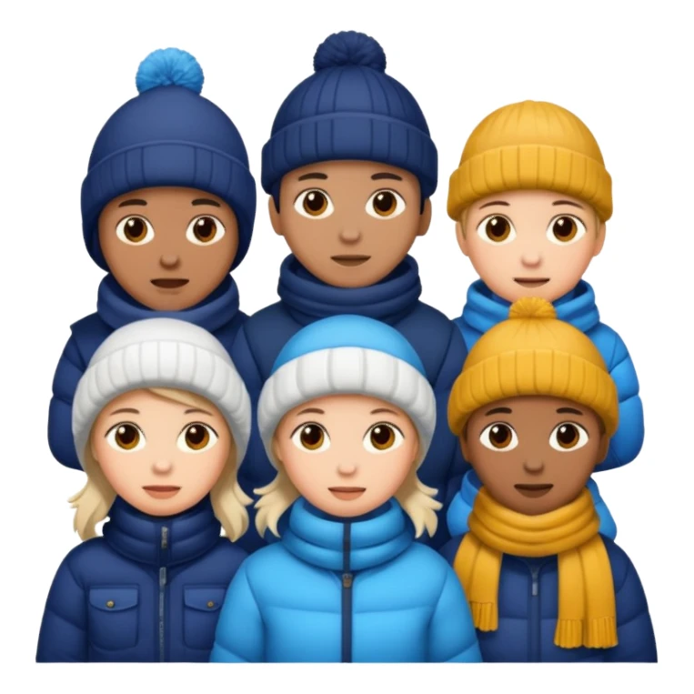 person who are cold sticker