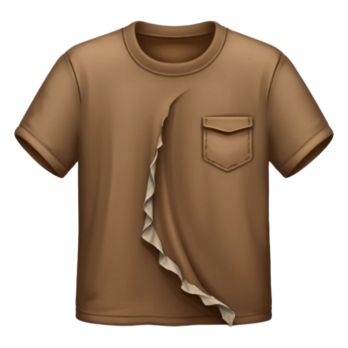 Peasant rags clothes sticker