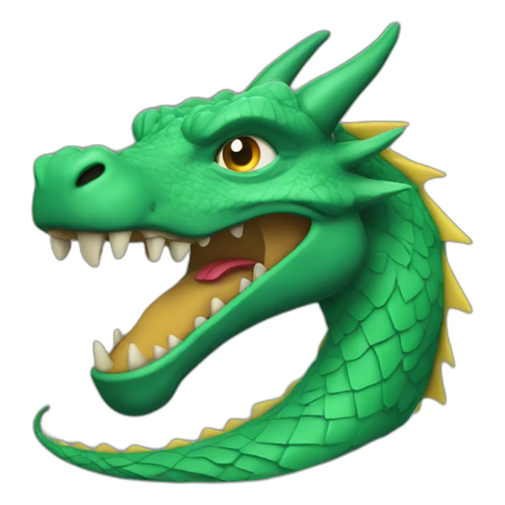El dragon  sticker