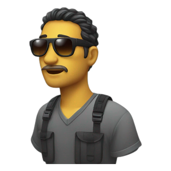 Viper sunglasses sticker