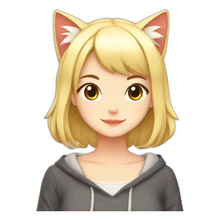 neko-girl sticker