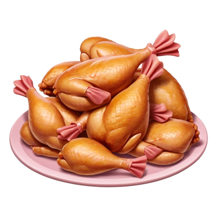 raw chicken sticker