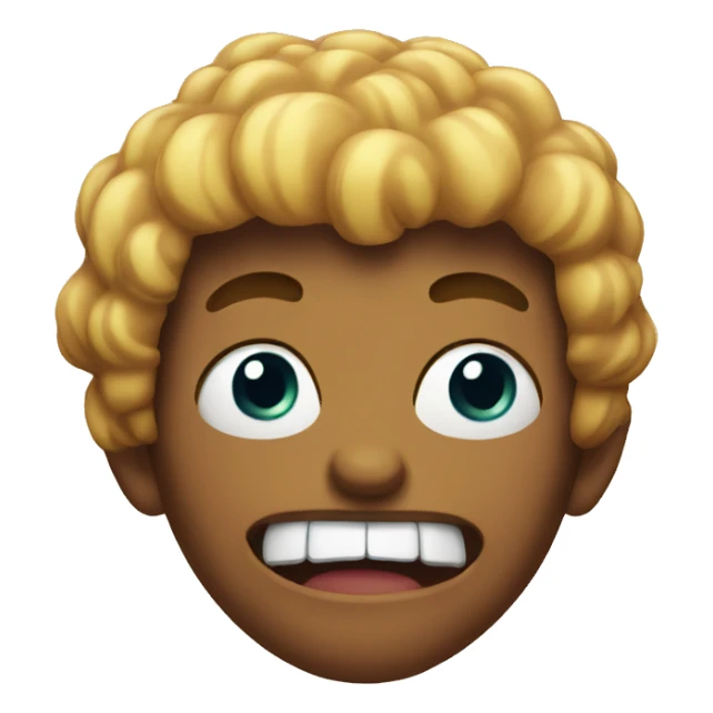 big mouth character sticker