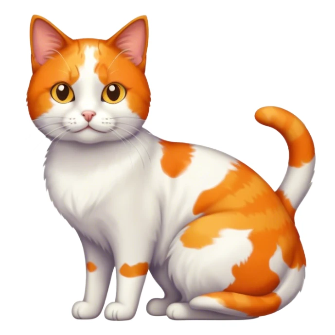 CALICO CAT full body sticker