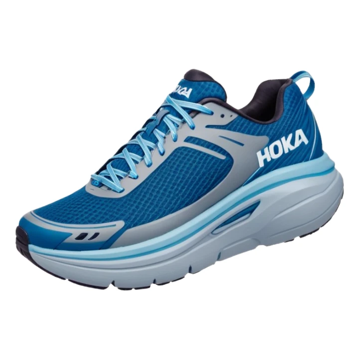 running shoe hoka bondi 9 sticker