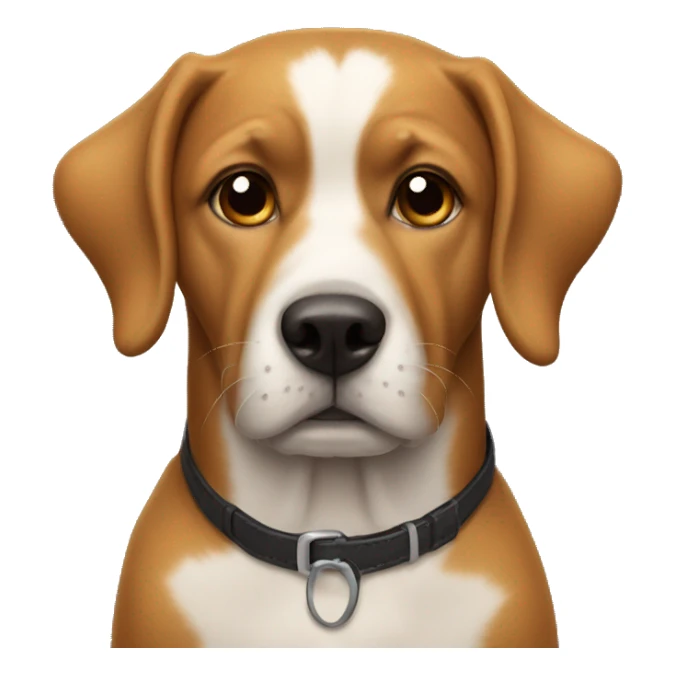 Dog as a man sticker