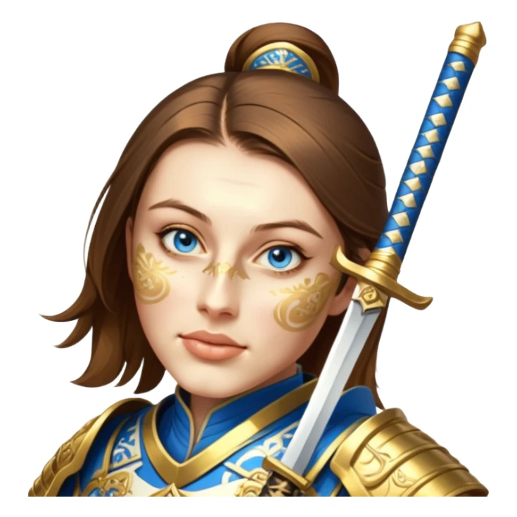 Golden Samurai sticker