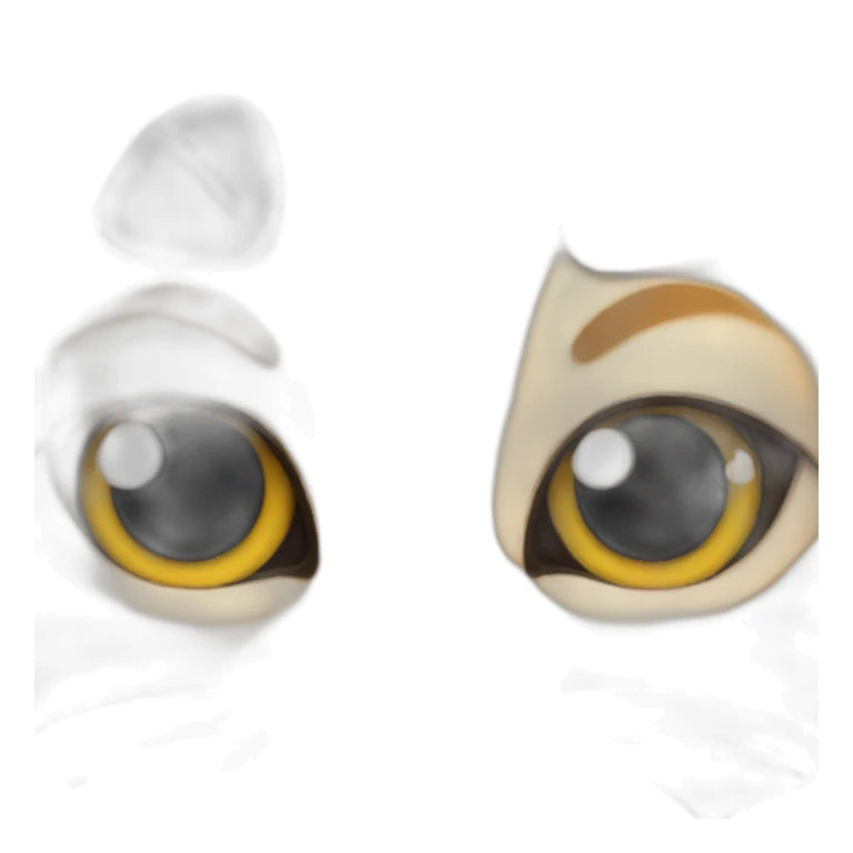 Eyes cat sticker