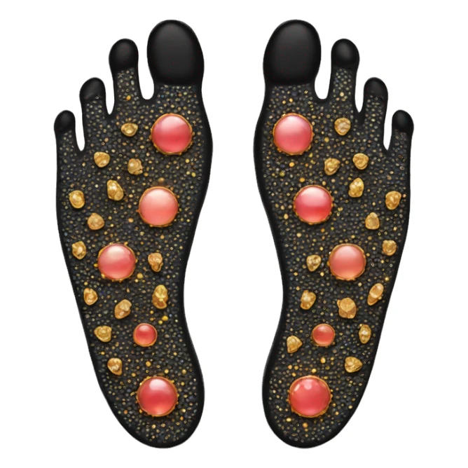 Foot jewelry  sticker