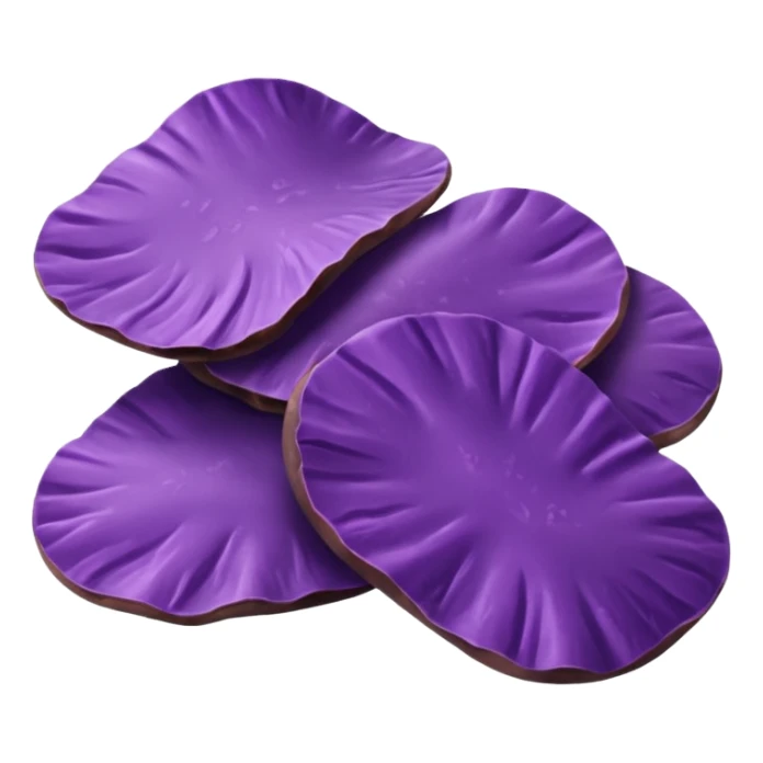 purple potato chips sticker