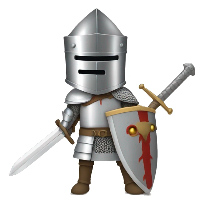 monty python and the holy grail knight hitting himself on the head sticker