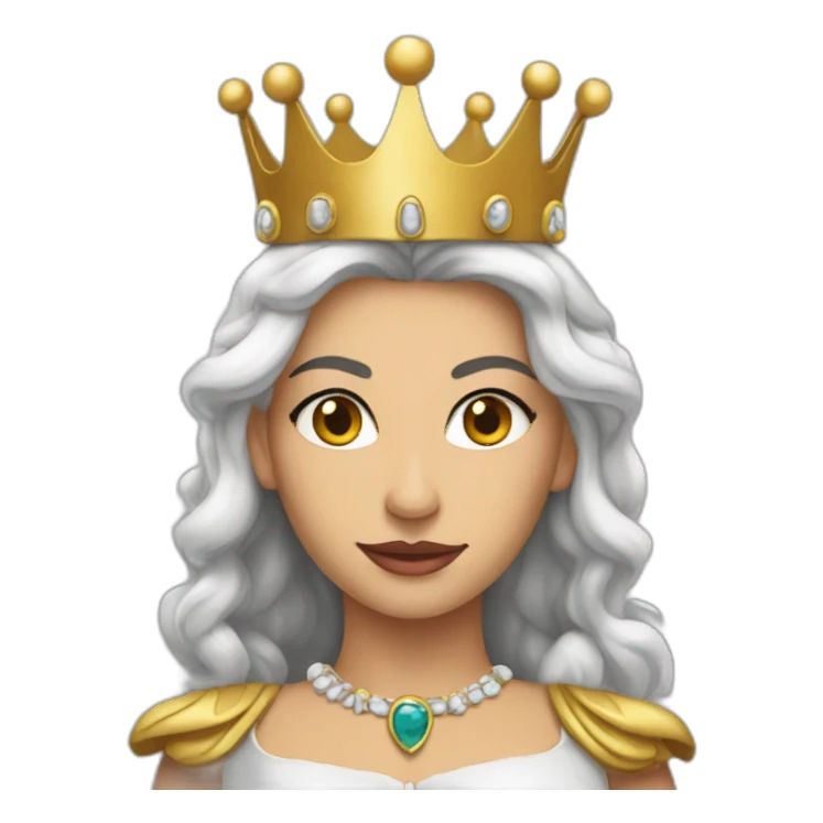 queen chesspiece sticker