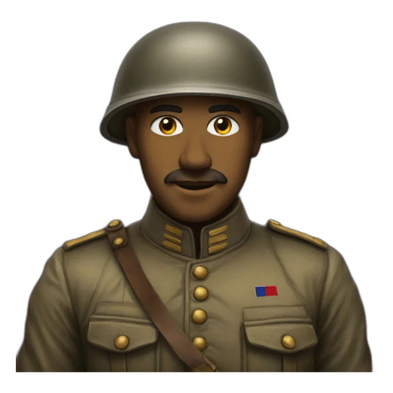 Soldat français ww1 sticker