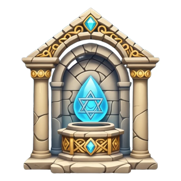 sacred spell chamber sticker