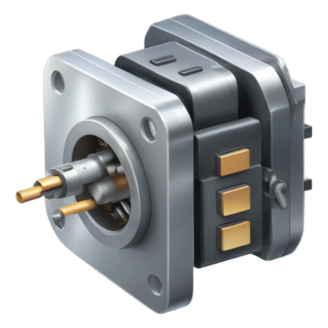 magnetron 2 pin sticker